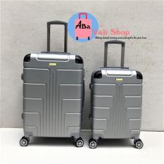 Vali nhựa du lịch 20inch màu bạc (bảo hành 12 tháng )