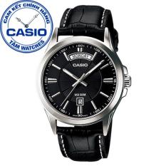 Đồng hồ nam dây da Casio Standard Anh Khuê MTP-1381L-1AVDF