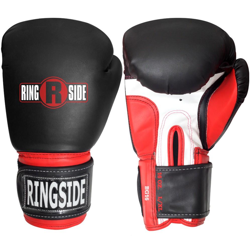 Găng tập new pro style sparring gloves Ringside (Đen đỏ)