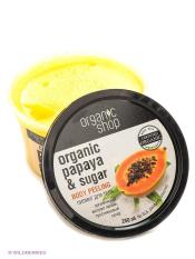 Tẩy Tế Bào Chết Toàn Thân Organic Shop Organic Papaya Sugar Body Peeling (250ml)