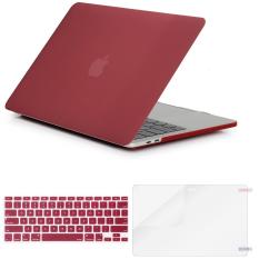 MacBook Air 13 Inch Matte Plastic Pattern Hard Case Shell with Keyboard Cover & Screen Protector for MacBook Air 13 Inch (Model: A1369/A1466)