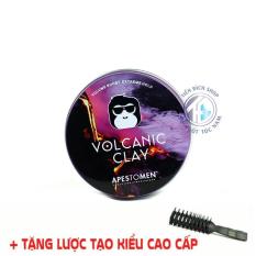 Sáp vuốt tóc Apestomen Volcanic Clay 2018 – Volcanic Clay 80ml Singapore phiên bản mới + Tặng lược Chaoba