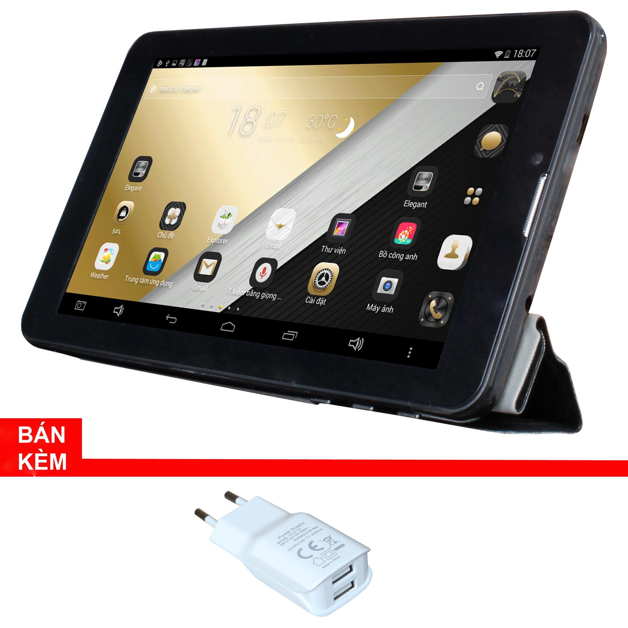 Máy tính bảng cutePad Tab 4 M7047 wifi/3G (Đen) + Cục sạc cutePad TX-P113 Trắng-Hãng Phân phối chính thức