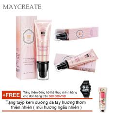 Kem Che Khuyết Điểm Maycreate Bb Cream ( Hồng ) + Tặng tuýp kem dưỡng da tay hương thơm thiên nhiên ( mùi hương ngẫu nhiên )