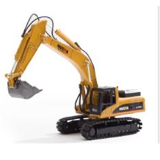 Xe cẩu xúc bằng sắt mô hình đồ chơi trẻ em tỉ lệ 1:50