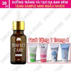 Serum Dưỡng Trắng làm mờ vết thâm phục hồi hư tổn cho da chống lão hóa cho da Tái Tạo Da Ban Đêm Narguerite 20ml