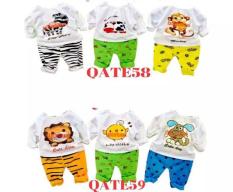 set 5 bộ dài tay cho bé trai 4-14kg