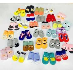 Combo 5 đôi tất ngắn cổ cho bé 0-2 tuổi