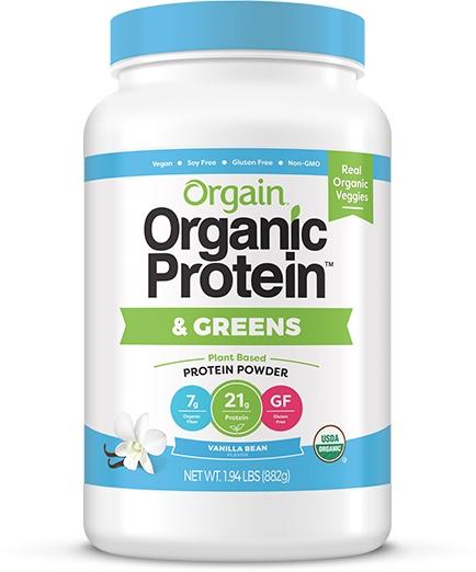 Bột protein thực vật hữu cơ Orgain GREENS 1176g