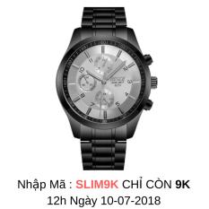 ĐỒNG HỒ NAM BOSCK BO8251 DÂY THÉP KHÔNG GỈ CAO CẤP – 3 PHÂN LOẠI MÀU SANG TRỌNG