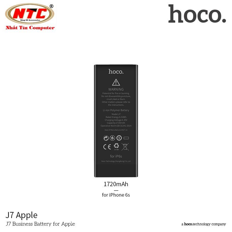 Pin điện thoại cho Iphone 6S Hoco J7 dung lượng 1720 mAh (Đen) - Hãng phân phối chính thức