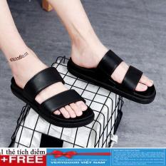 DÉP, sandal, dép bệt, dép quai ngang, dép đế bệt, dép lê, giày dép thời trang 2 quai cá tính đế siêu êm + Tặng kèm thẻ tích điểm Verygood