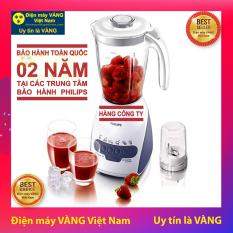 Máy xay sinh tố Philips HR2115 (Trắng) – Hàng công ty (Bảo hành 2 năm tại các Trung tâm bảo hành Philips trên toàn quốc)