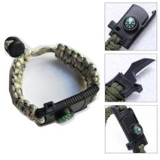 Vòng tay Sinh Tồn Phượt thủ 5 trong 1 DAO – LA BÀN – ĐÁNH LỬA – DÂY DÙ PARACORD VTSINHTONDAO01