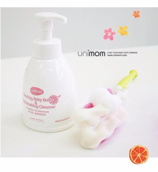 Nước rửa bình an toàn UNIMOM (dạng chai) (Made in Hàn Quốc)