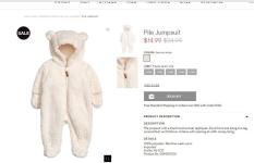 Suit liền vớ tai gấu