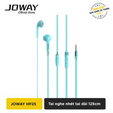 Tai nghe nhét tai JOWAY HP25 cho iPhone, Samsung, Oppo hỗ trợ đàm thoại – Hãng phân phối chính thức