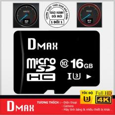 Thẻ nhớ 16GB tốc độ cao U3 , up to 90MB/s Dmax Micro SDHC class 10 – Bảo hành 5 năm