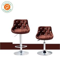 Ghế make up điều chỉnh cao 30-50 cm màu nâu|Ghế Trang Điểm| Ghế Bar|Ghế Trang Điểm Giá Rẻ|Ghế Trang Điểm Nhà Xuân