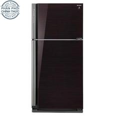 Tủ lạnh Sharp Dolphin SJ-XP590PG-BK 585L (Đen)