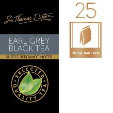 Trà túi lọc Sir Thomas Lipton Earl Grey 2gx25
