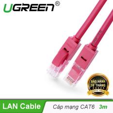 Dây mạng bấm sẵn 2 đầu Cat6 UTP Patch Cords – Dài 3M – UGREEN NW101 – 11212 – Hãng phân phối chính thức