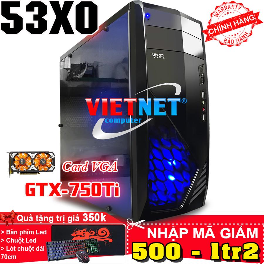 Máy tính VNgame 53X0 i5-3470 card GTX-750Ti (2Fan) Ram 8GB Hdd 250GB (chơi Liên Minh, gta5, pubg, cf, fifa)