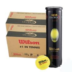 Thùng bóng tennis Wilson đen 4 quả