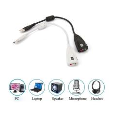 ( SALE 50 % ) USB 2.0 Virtual 7.1 Channel Audio External Sound Card Adapter