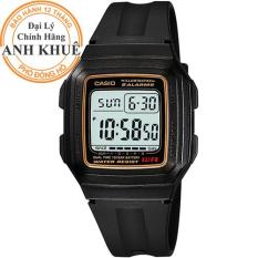 Đồng hồ dây nhựa huyền thoại Casio Anh Khuê F-201WA-9ADF