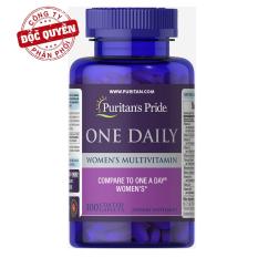 Vitamin tổng hợp cho phụ nữ 1 viên/ngày Puritan’s Pride One Daily Women’s Multivitamin 100 viên HSD tháng 4/2020