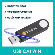 USB Bộ Cài Đặt Hệ Điều Hành Window 7 32bit/64bit Full Editon 2018 Auto – Tích Hợp Sẵn Bộ Phần Mềm Cơ Bản.
