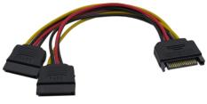 Cáp chia POWER SATA 1 nguồn thành 2 cho máy PC đồng bộ