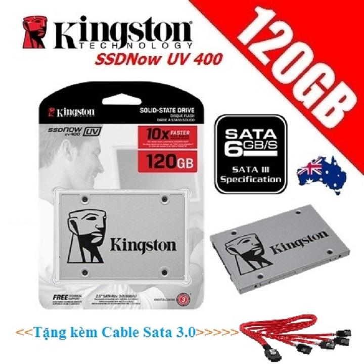 Ổ Cứng SSD 120Gb Kingston UV400 (Tặng Cable Sata 3)