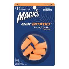 Hộp 3 đôi nút bịt tai chống ồn cho nam Mack’s Earammo Earplugs for Men #943