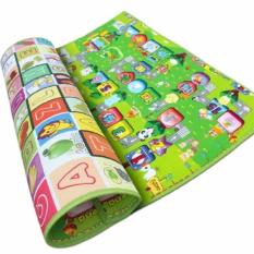 Thảm chơi 2 mặt cỡ lớn cho bé Maboshi 1m8 x 2m