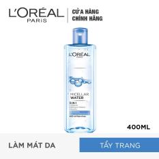 Nước tẩy trang tươi mát L’Oreal Paris Micellar Water 400ml