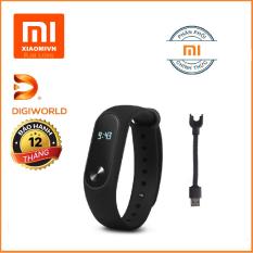 Vòng đeo tay Xiaomi Miband 2 (Đen) – Hàng Digiworld
