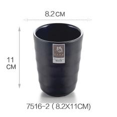 Combo 3 Ly Cốc Uống Nước Trà Đá Màu Đen Kiểu Hàn Quốc 8*11CM 7516-2