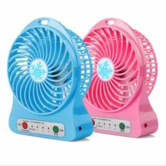 Quạt Sạc Tích Điện USB mini Fan – Kèm Pin và Cáp sạc