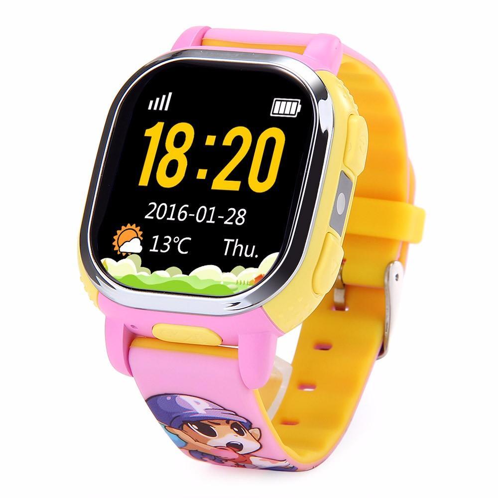 Đồng hồ trẻ em QQ watch Tencent PQ708 hồng DH04