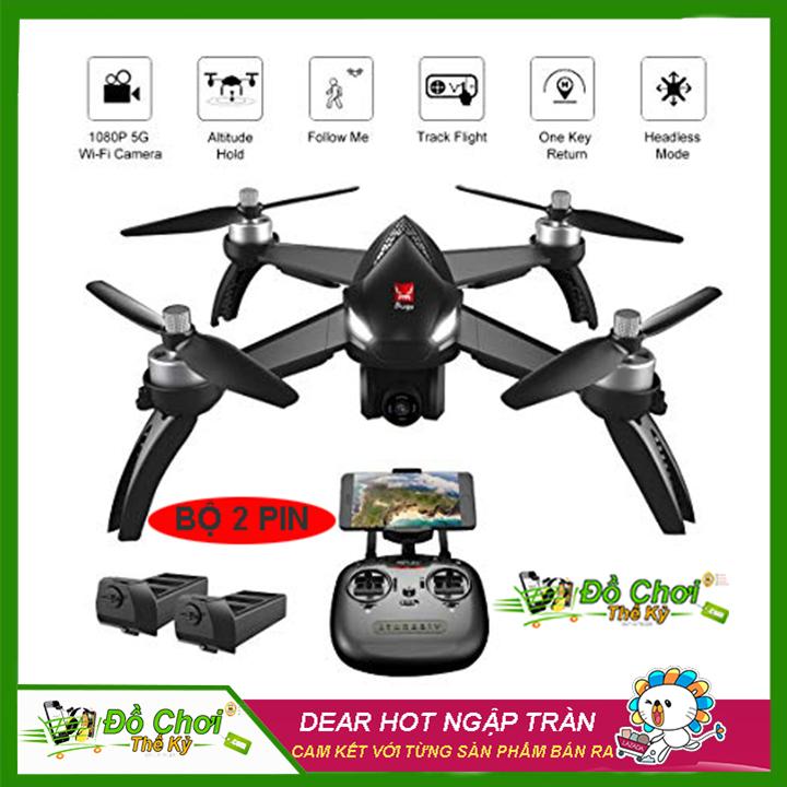 ( Bộ Sản Phẩm 2 Pin ) Máy bay flycam MJX bugs 5W – GPS, follow me , truyền hình...