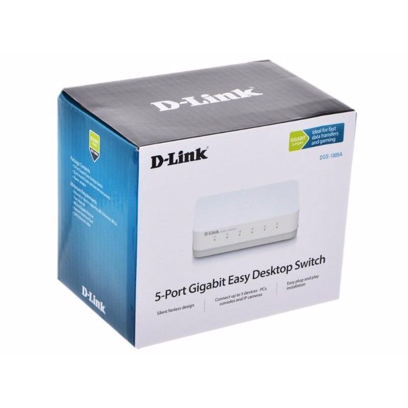 Switch 5 port D-Link DES-1005A (5 cổng)