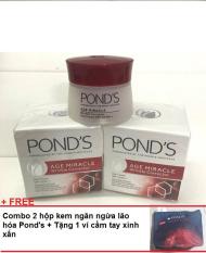 Combo 2 hộp kem ngăn ngừa lão hóa Pond’s + Tặng 1 ví cầm tay xinh xắn