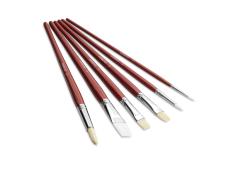 Bộ 6 Cây Cọ Vẽ Màu Sơn Dầu