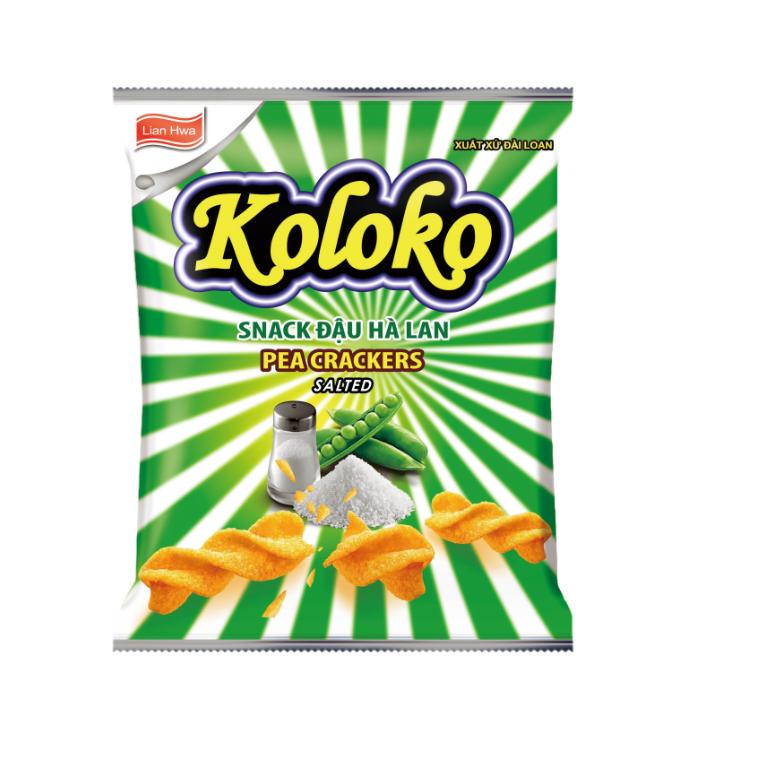 Snack Koloko đậu hà lan vị mặn 57g