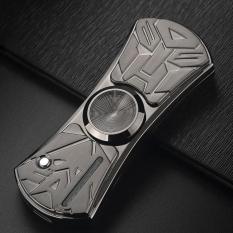 Con Quay Hợp Kim Spinner Transformer Kiêm Bật Lửa Spinner Sạc Điện Cao Cấp – Đen