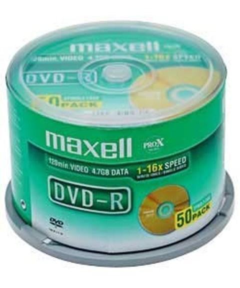 Bộ 50 đĩa DVD Maxcell hàng nhập khẩu Ấn Độ