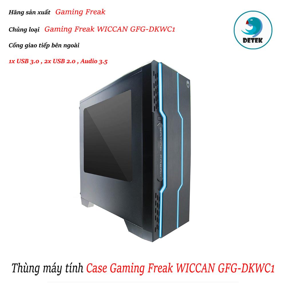 Thùng máy tính Case Gaming Freak WICCAN GFG-DKWC1