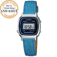 Đồng hồ nữ dây da Casio Anh Khuê LA670WL-2A2DF